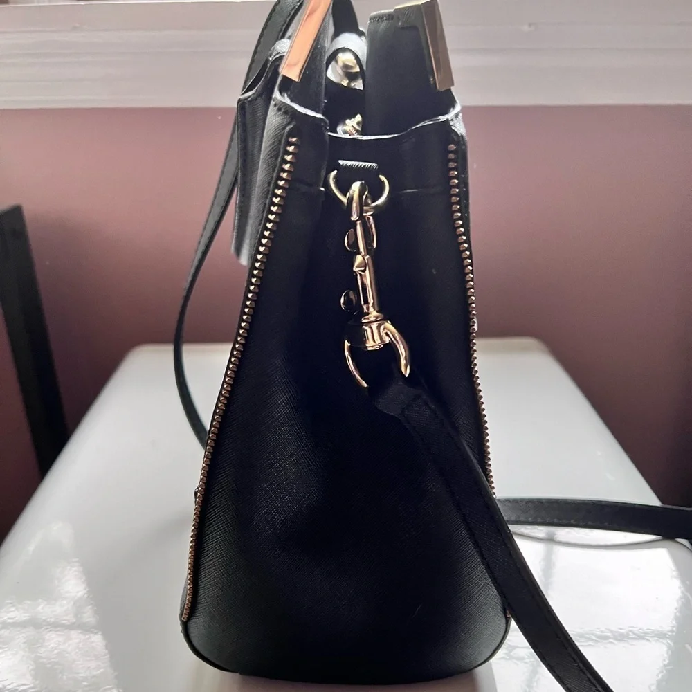 REBECCA MINKOFF‎ Handbag Black Amorous Satchel